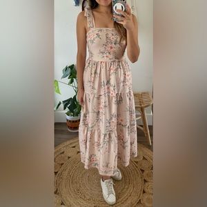 Carin Rose Pink Maxi Dress